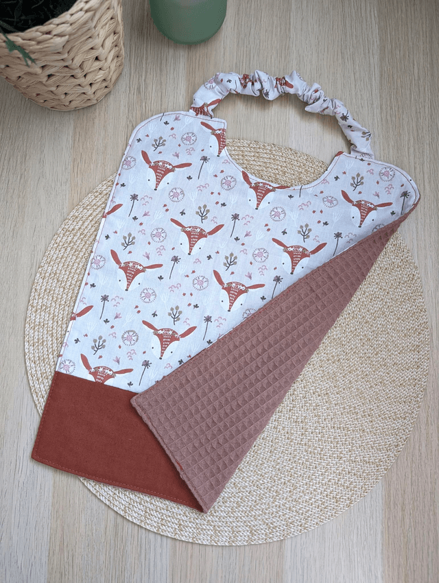 Serviette de cantine enfant biches