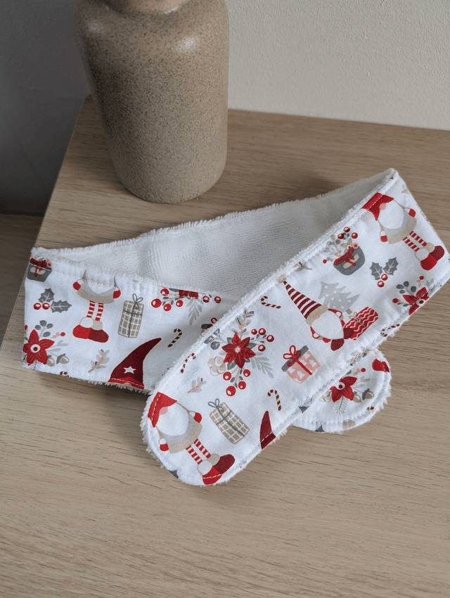 Bandeau de soin "gnomes de noel"