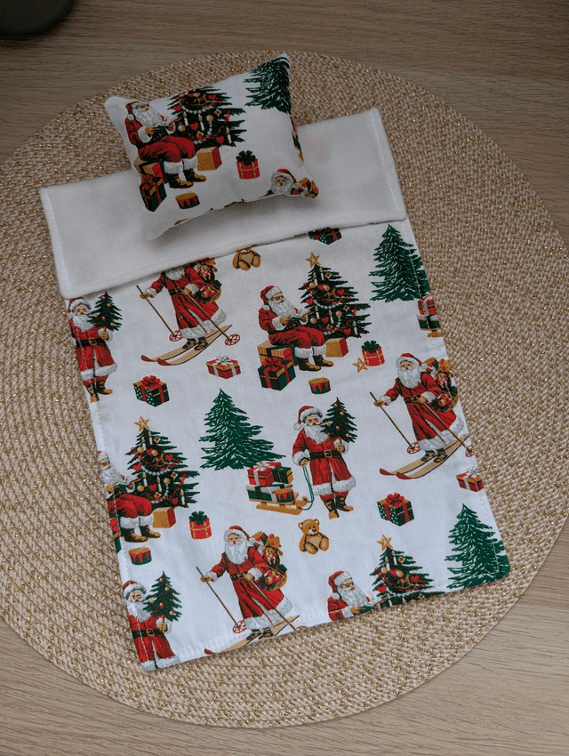 Parure de lit pour lutin farceur "père Noël classique"