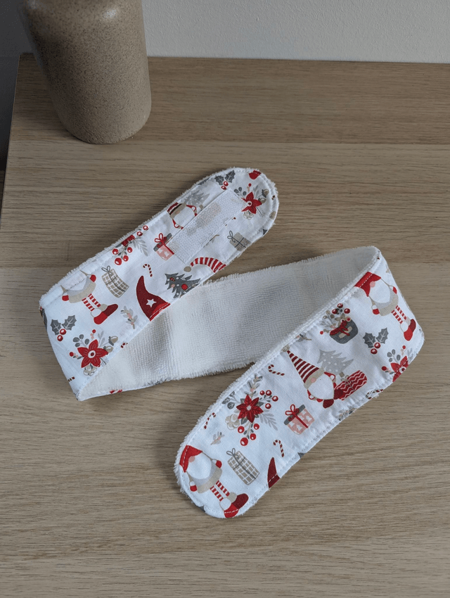 Bandeau de soin "gnomes de noel"