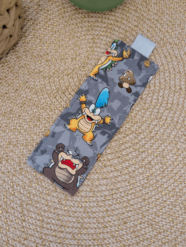 Marque page en tissu modèle Mario