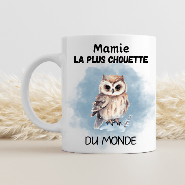 Mug Mamie la plus chouette ... 