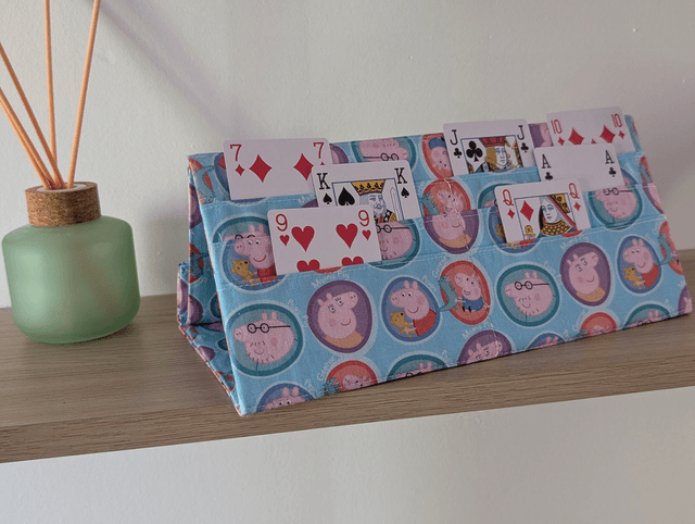 Porte-cartes de jeu modèle peppa pig