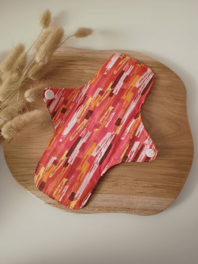 Serviette hygiénique lavable  (à l'unité ou en lot de 5)