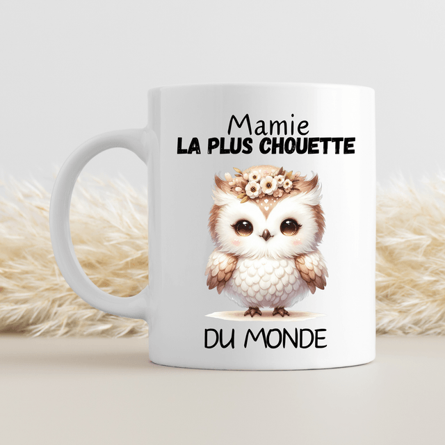 Mug Mamie la plus chouette ...