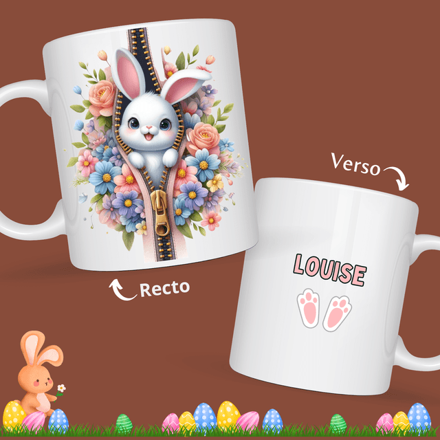 Mug "Coucou Lapin" pâques