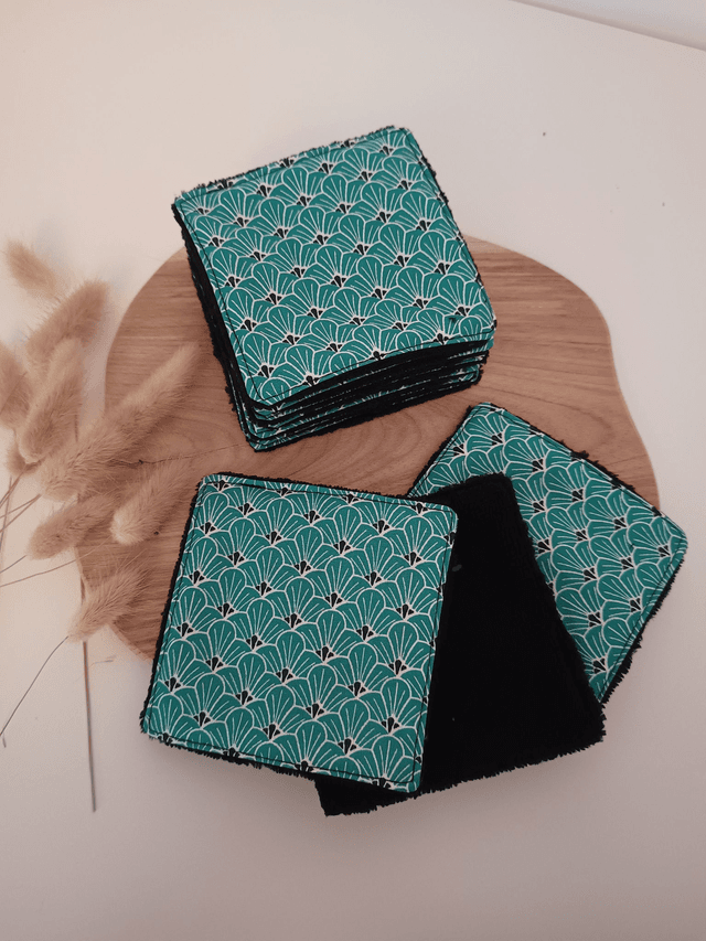 Pack de 5 cotons lavables démaquillants 