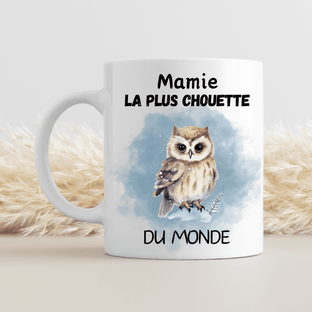 Mug Mamie la plus chouette ... 