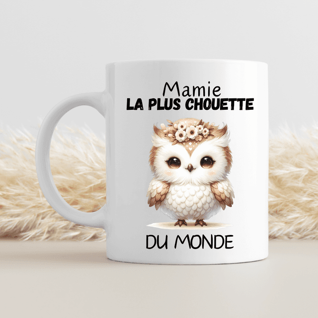 Mug Mamie la plus chouette ...